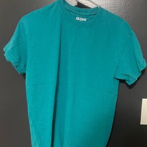 Gildan Aqua Blue T-Shirt